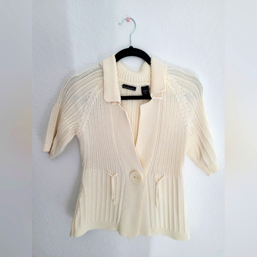 MODA International Short Sleeve Sweater